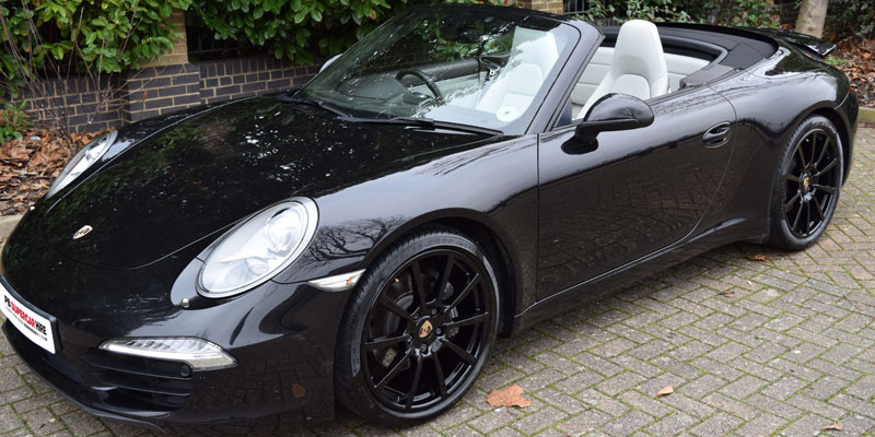 Porsche 911 Hire front